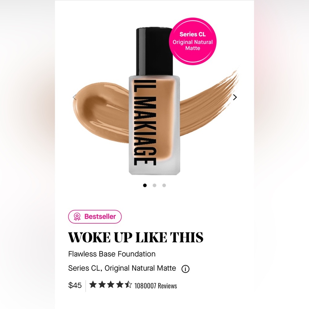 IL MAKIAGE Woke Up Like This Foundation #120